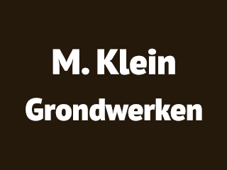 Logo M. Klein Grondwerken Willemstad