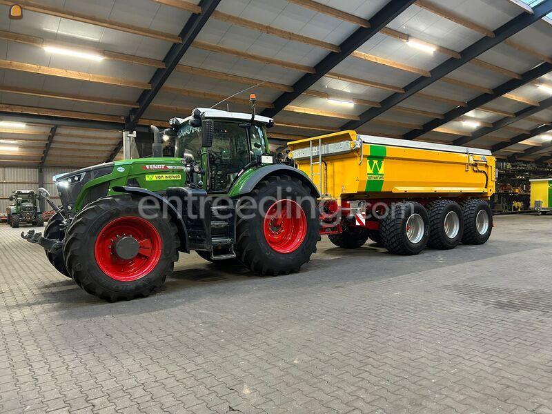 Fendt 942 + 3-assige kipper