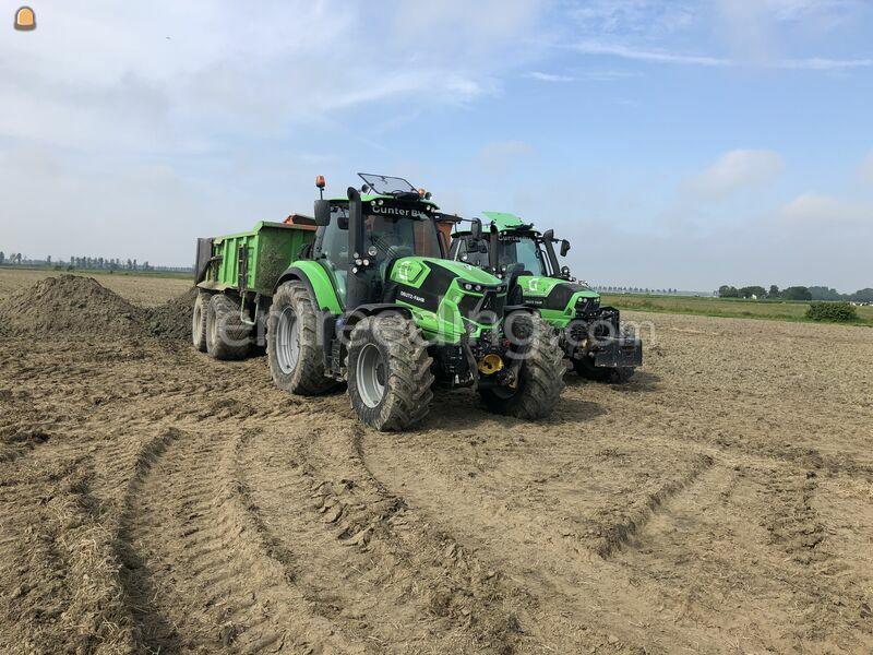 Tractor + grondkipper