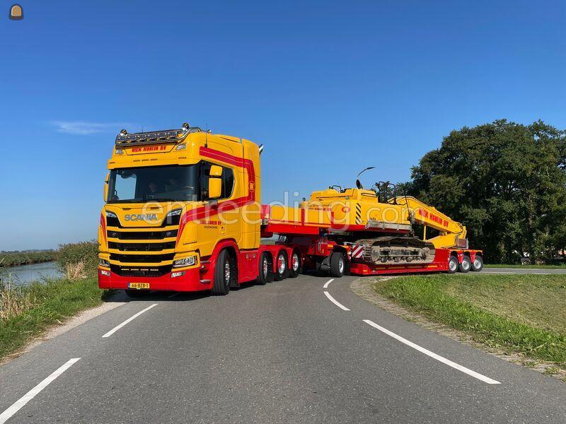 Scania R660 met dieplader