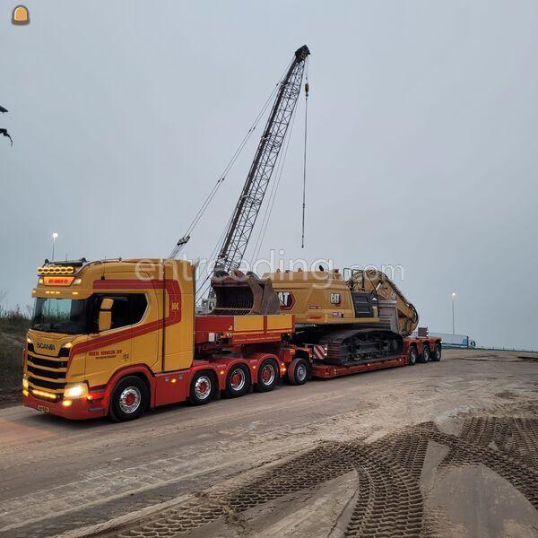 Scania R660 met dieplader