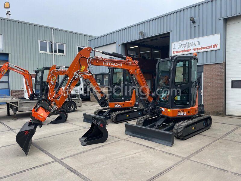 Hitachi ZX 38U incl. overdruk