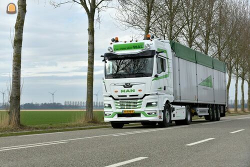 Twee MAN TGX 18.510 trekk...