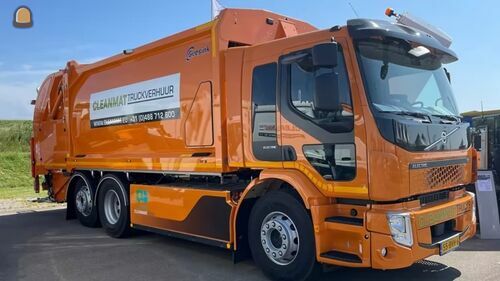 Allereerste Volvo FE Elec...