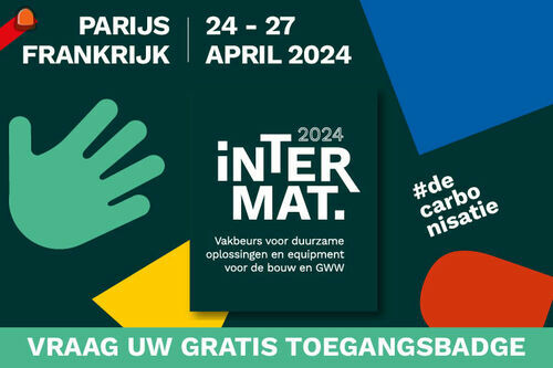 Kom naar de INTERMAT 2024...