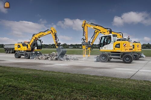 Liebherr graafmachines re...